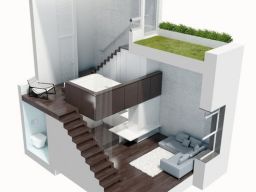 Turning 425sqft of Manhattan into a tardisoid bigger-on-the-inside home - Boing Boing